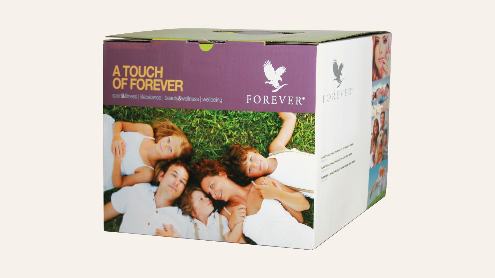 Beispielfoto: Forever Test Touch Box. Deine Wunschproben wählst du aus den neun Pilot-Produkten.